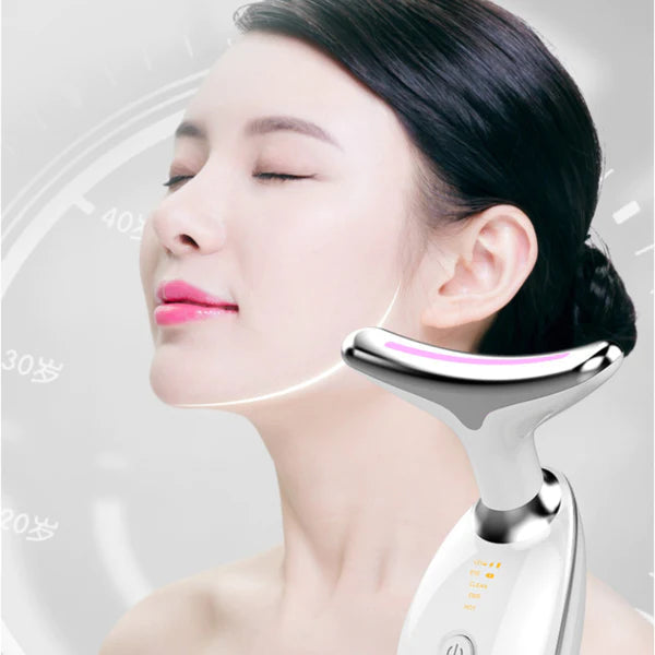 Massageador Rejuvenescedor Facial com LED ®